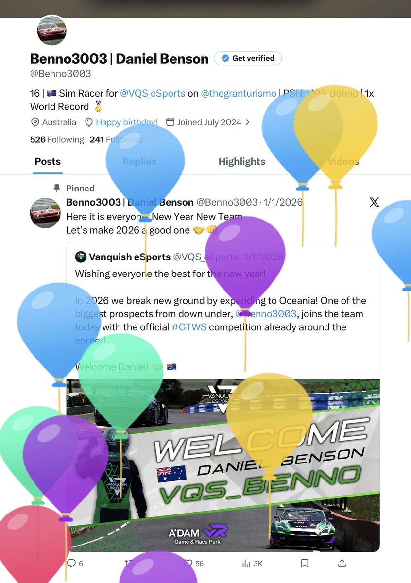 Benno3003 | Daniel Benson tweet media