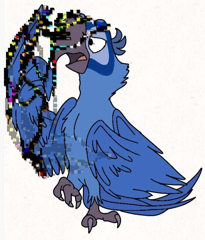 bassybluetoons7's tweet photo. Rio [Fallen Bird Darkness] -PIBBY-
The last Attempt at Feathers
   [[FULL COLOR FAMILY INFECT]]
#fanart #movie #rio #rio2 #Pibby 
#LWP #fnf #corrupt #riomovie  #Pibbylearning #glith #bluesky  ✨Created Art By✨
Bassy-Animated https://t.co/ACdmIT6GE1