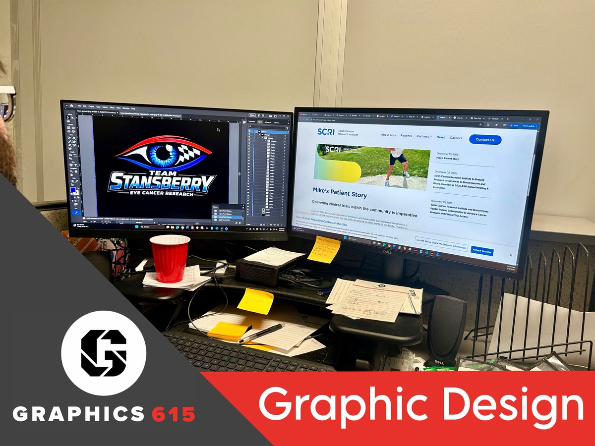 graphics615's tweet photo. At Graphics615, we take your logos to the next level with our Premier Graphic Design Team!🖊️

With over 20 years of experience, we handle all of your rebranding from start to finish!🤩

To get started on your next project, go to https://t.co/skKTBBdRqb‼️

#graphics615 https://t.co/nswqkzCGyy