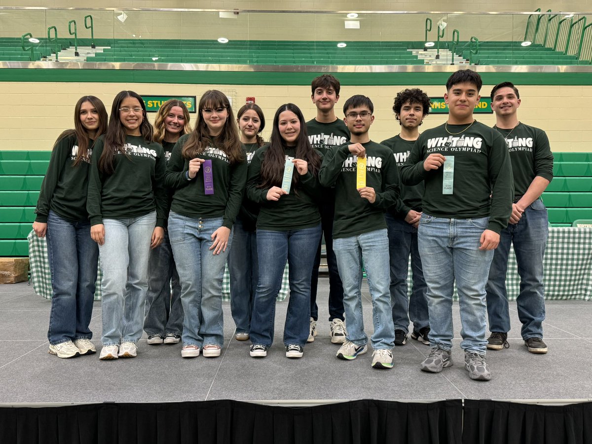 Congratulations to the Whiting High School Science Olympiad Team on their superb 10th place overall finish at the Indiana State Tournament!  I am very proud of their hard work all season!  And an extra congrats to the seniors!@WHSOilers <a href="/IndianaSciOly/">Indiana Science Olympiad</a>