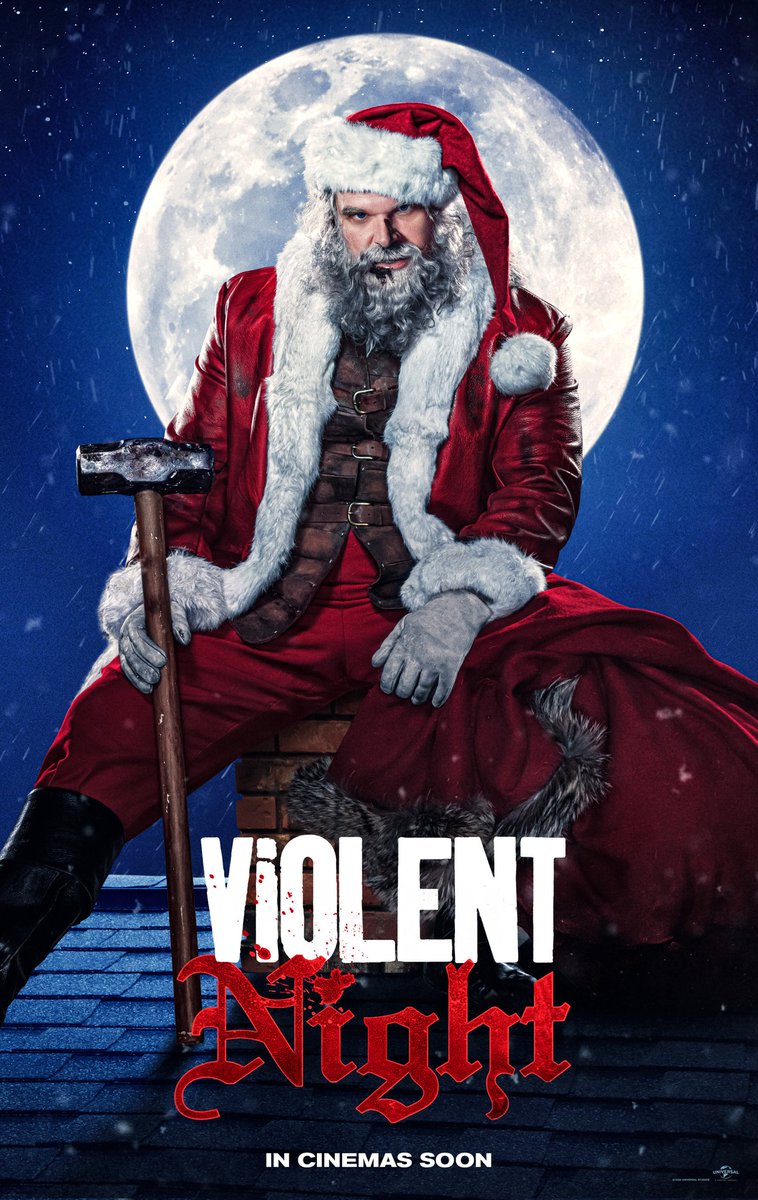 TallyMichelle4's tweet photo. #JustWatched #FilmX 

#ViolentNight (2022)

When an elite team of mercenaries breaks into a family compound on Christmas Eve, a disgruntled Santa Claus must take them out to save both the hostages and his Holiday.
3.5/5⭐️ https://t.co/ZNAtUvBLpQ