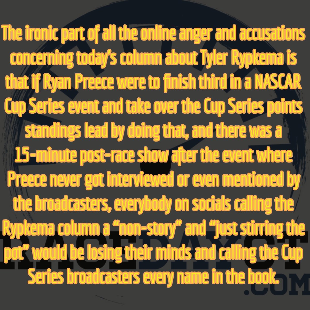 RaceDayCT tweet media