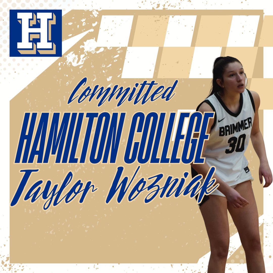 TaylorWoz15's tweet photo. I am so excited to announce my commitment to Hamilton College to further my basketball and academic career! Thank you to my family and friends for always supporting me and Coach Green and Coach Sanchez for this opportunity. Go continentals! https://t.co/0TpcNqDn9e