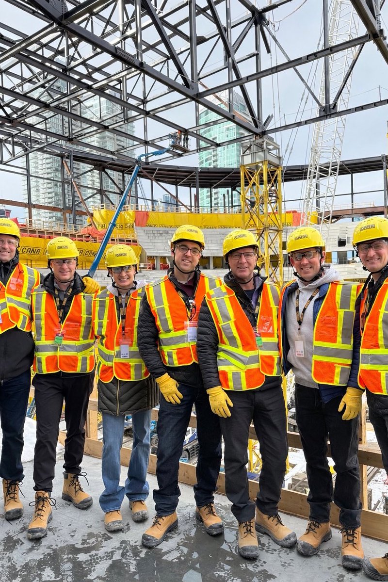 Fan960Wills's tweet photo. As excited as I was about @cgyscotiaplace before getting a behind-the-scenes tour with our @Sportsnet and @Sportsnet960 #Flames broadcast crews, I’m 💯 times more excited now‼️

I was blown away by the size of the building, the amenities for fans, the facilities for players and the incredible attention to detail that has gone into the interior and exterior design.

Calgary is a world-class city that will have a world-class event centre in 2027!