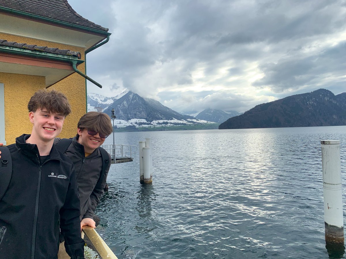 JordanTSimard's tweet photo. @ImmaculataOCSB exploring Lucern and   Rigi-Kulm! https://t.co/qovJPfDTxR