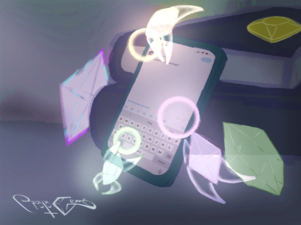 Proto_Gems's tweet photo. As reaching one of our ascension milestones, the gems of the lab would like to say:
"Schrodinger faxed his feet by noon to his irresistible urge with sharing stones, towards beating my meat-y sword, he calmly gobbled acorns O'deez.
p.s. Nuts."
#vtuber #TGL #TheGemLab #proto_gems