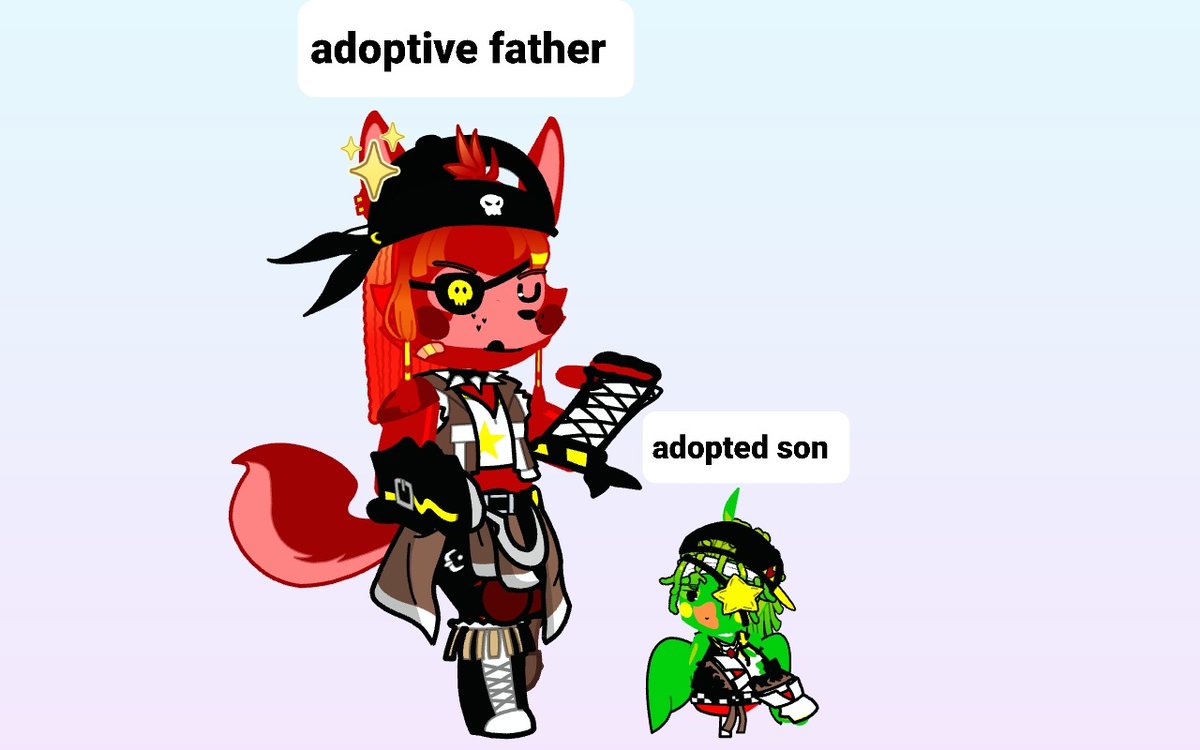 HellbowCEO's tweet photo. Finally the design of rockstar foxy! He and Jack pickles (the parrot) see each other as dad and son!, and he's the youngest in the band! And also frexy moment...π
#rockstarfoxy #rockstarfreddy #rockstarfrexy #gachadesign #fnafau https://t.co/VB2jiW68i5