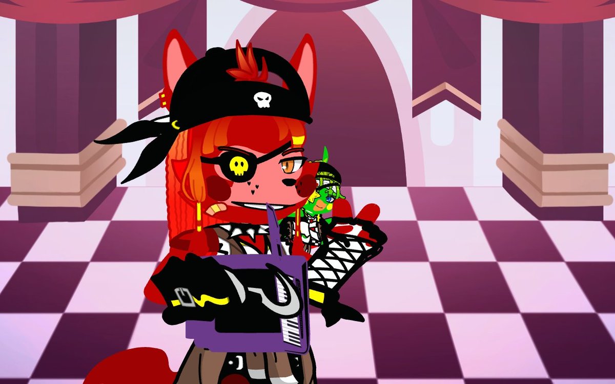 HellbowCEO's tweet photo. Finally the design of rockstar foxy! He and Jack pickles (the parrot) see each other as dad and son!, and he's the youngest in the band! And also frexy moment...π
#rockstarfoxy #rockstarfreddy #rockstarfrexy #gachadesign #fnafau https://t.co/VB2jiW68i5