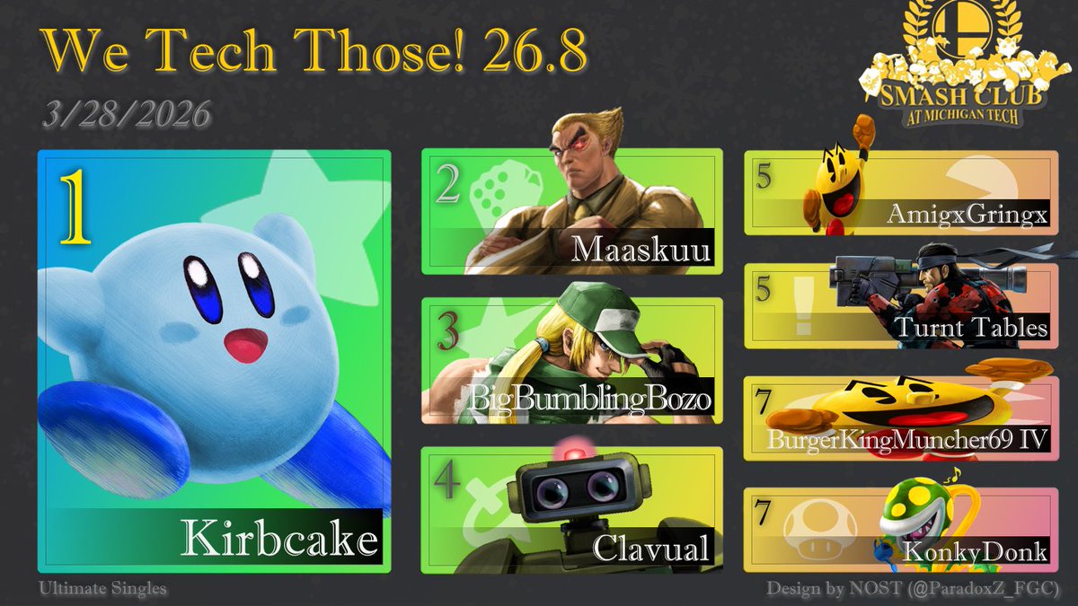 Upper Peninsula Smash! tweet media