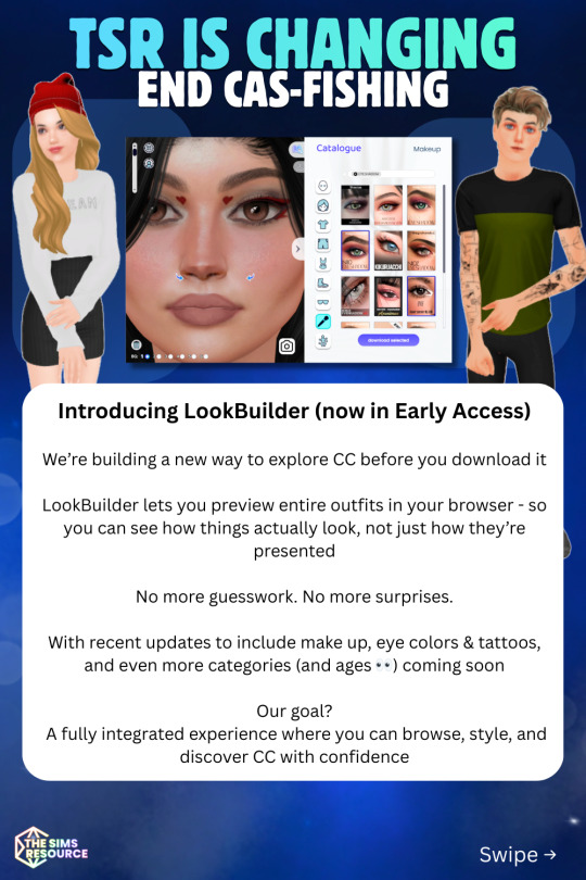 TSR has been making a few changes over the last few months, here is some of our major updates! See the full announcement here 👉 tumblr.com/thesimsresourc…