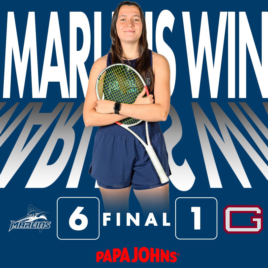 marlinsathletic's tweet photo. Women’s Tennis Beats Guilford at Home in Big Conference Win!
#MarlinsWin // #Tennis // #ConferenceWin https://t.co/LJFpmzaAQU