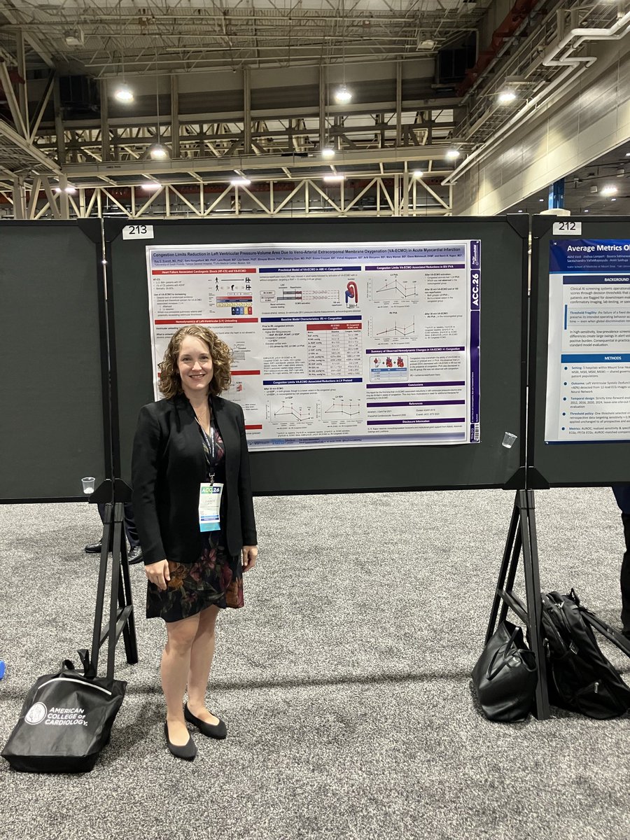 KayEverettMDPhD's tweet photo. Glad to present our lab’s work at #ACC2026 showing how congestion alters LV loading in #VAECMO. More to come on #preload vs #afterload targets in AMI + HF. #MCS #hemodynamics @USF @TGHCares https://t.co/T8LtUB3Xz9