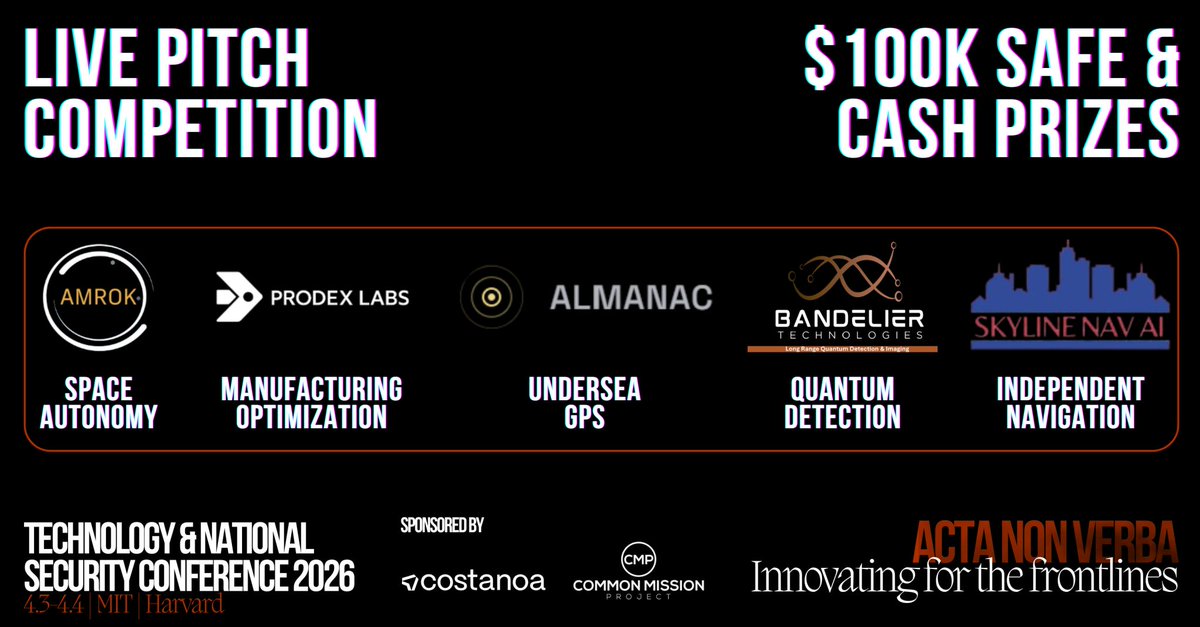 Technology & National Security Conference tweet media