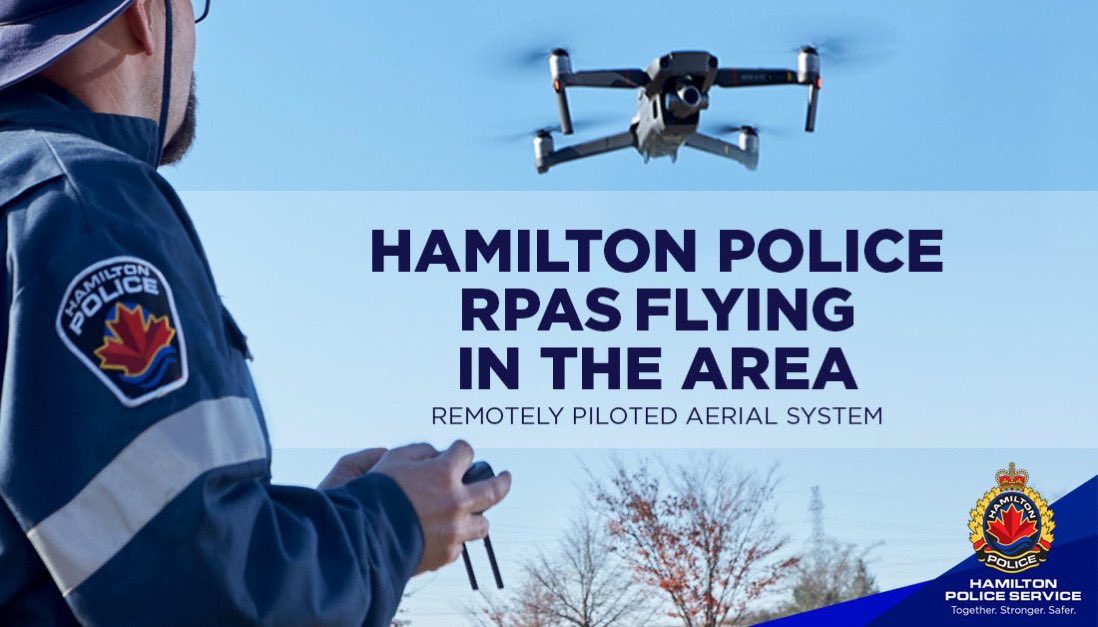 HamiltonPolice's tweet image. Hamilton Police will be flying its RPAS in the area surrounding TD Coliseum as part of the JUNOs celebrations in #HamOnt. 

As a reminder, the airspace around the arena is restricted until 1:00 am on March 30.
