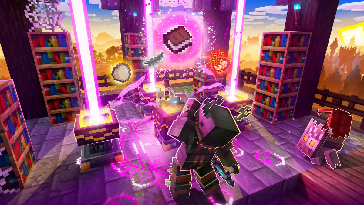 Octovon's tweet photo. Become a skilled mage by mastering a new spell forging system. Each of the 25+ spells can be upgraded and configured to fit your own unique playstyle!

AdventureCraft OUT NOW! 🧙‍♂️
Join our Discord -> https://t.co/UgAkuM6cxp https://t.co/MKllC4lRcD