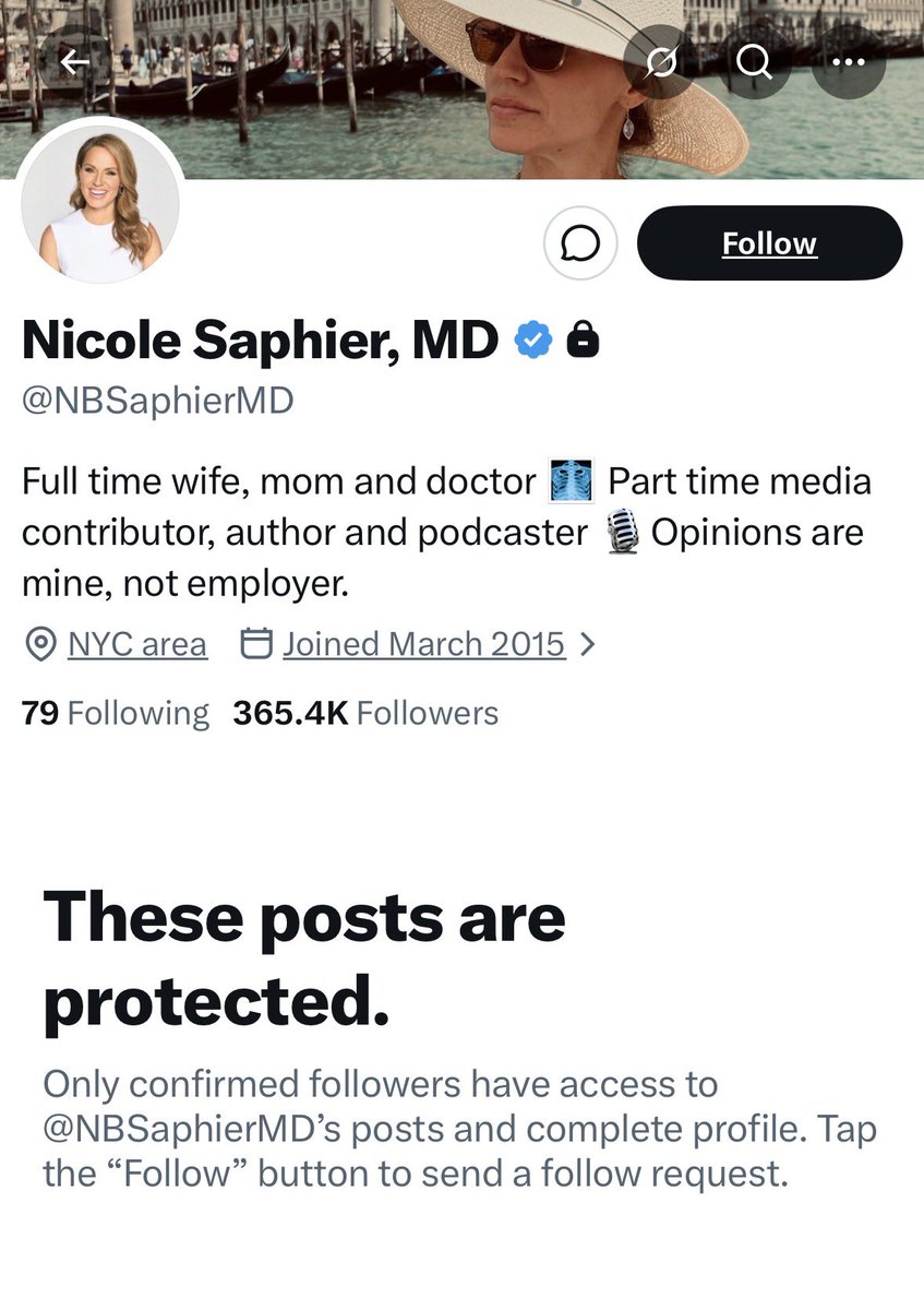 BadFoxGraphics's tweet photo. 2/ Why would @FoxNews Contributor Dr. Nicole Saphier protect her @X account after all of her @BadMedicalTakes? Could it be that her employer, @MSKCancerCenter, gave her an ultimatum? 

#WeReportYouDecide https://t.co/afPQLwfaLc