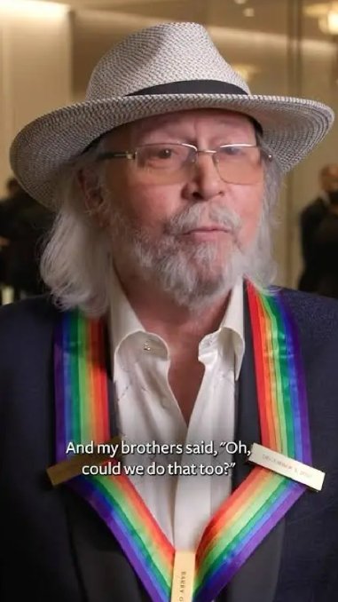 When Barry Gibb was in The Kennedy Center Honors nearly three years ago, it brought back memories from when I was in fourth grade. I had an extremely soft spot for The Bee Gees when I was nine-ten years old.