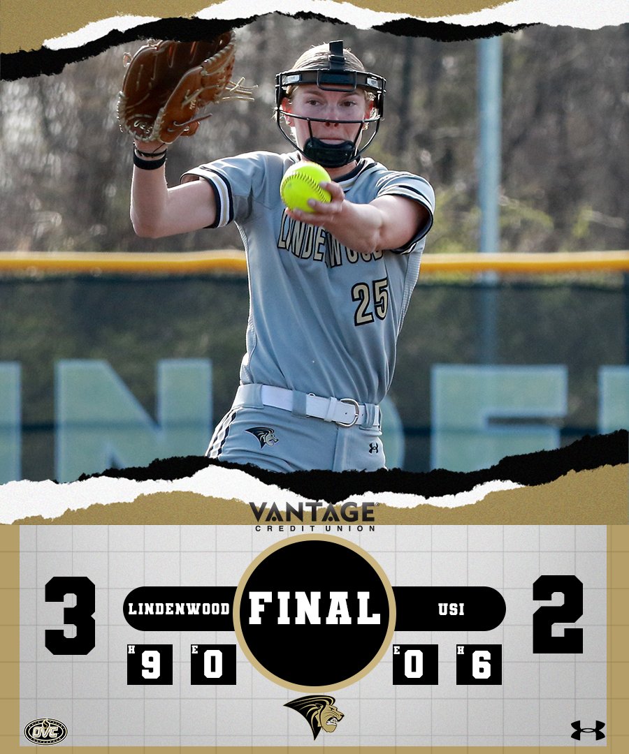 LindenwoodSB's tweet photo. Completed the sweep over the Screaming Eagles 🧹🧹🧹

#InTheArena https://t.co/itfV7xLSeK