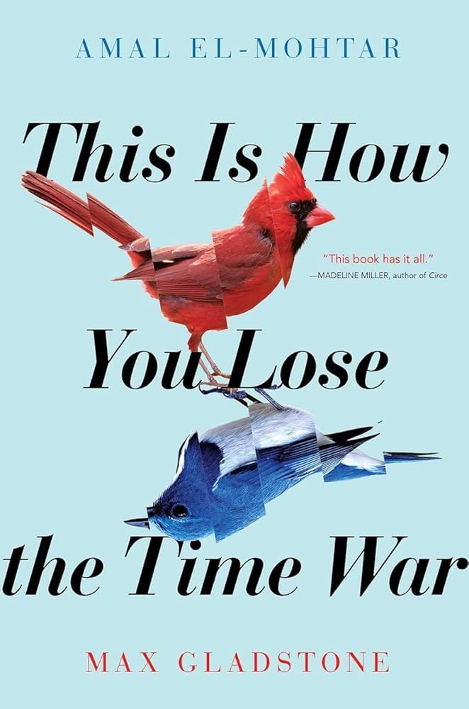 zbogus77's tweet image. #cr 📖 - This Is How You Lose the Time War by Amal El-Mohtar &amp;amp; Max Gladstone

Will tell you in an hour if I like it or hate it lol