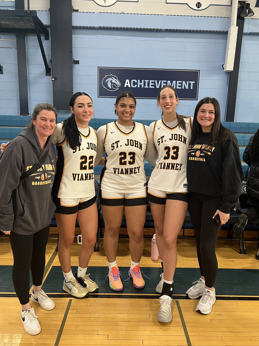 SJVLadyLancers's tweet photo. Last time seeing them in these jerseys! Congratulations to Maddie, Stella, and Taylor on being selected to play in the North vs South All Star Game! And Maddie Player of the Game! 💛🖤 https://t.co/Y6LQSMRuTd