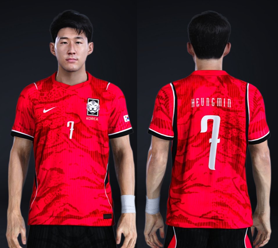 cicakepo's tweet image. #PES2021 Preview KIT NT South Korea 2026 | AFC #kitmaker #efootball
LINK kit-server P1 P2 G1 G2: mediafire.com/file/l3i8tb31r…
credit to: @akyukits  (P1 P2 PNG)