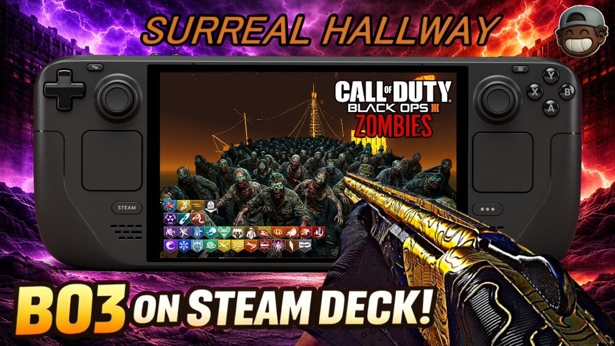 DFIZero's tweet image. 🔥 NEW VIDEO IS LIVE 🔥

Surviving SURREAL HALLWAY on Steam Deck was pure chaos.
Fast map. Nonstop pressure. BO3 Zombies pushed to the limit.

▶️ Watch now:
youtube.com/@DFIZero

#BO3Zombies #CustomZombies #SteamDeck #CODZombies
