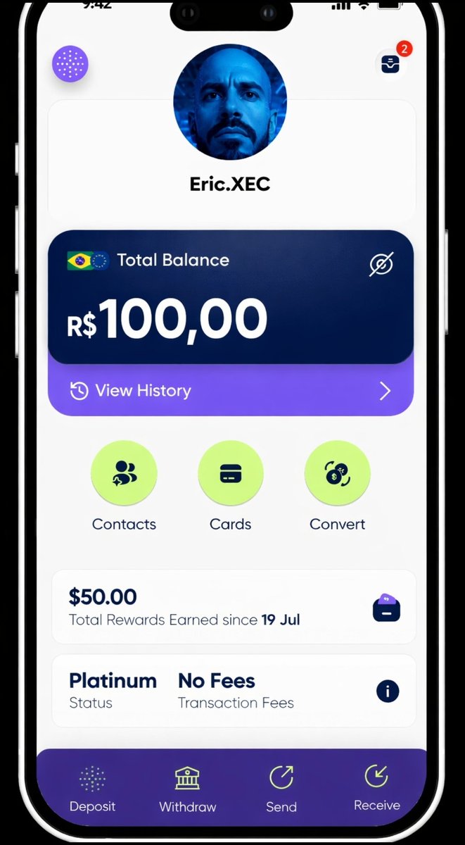 EricLima81's tweet photo. An ecosystem being assembled piece by piece.

It’s not just a token anymore.

It’s money… starting to move. https://t.co/D0QsQY6vX4