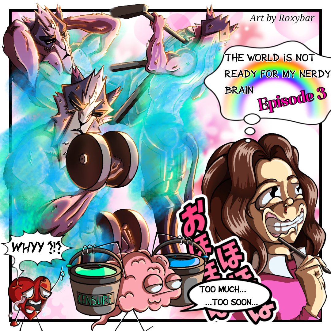 LittleRoxyArt tweet media