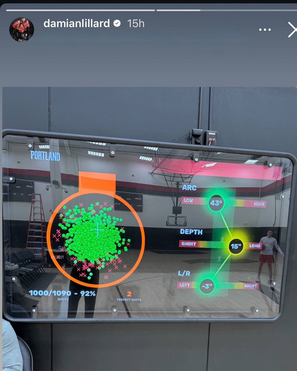 trailblazers's tweet photo. levels to it 

(📸: @Dame_Lillard) https://t.co/9env2HtAjm