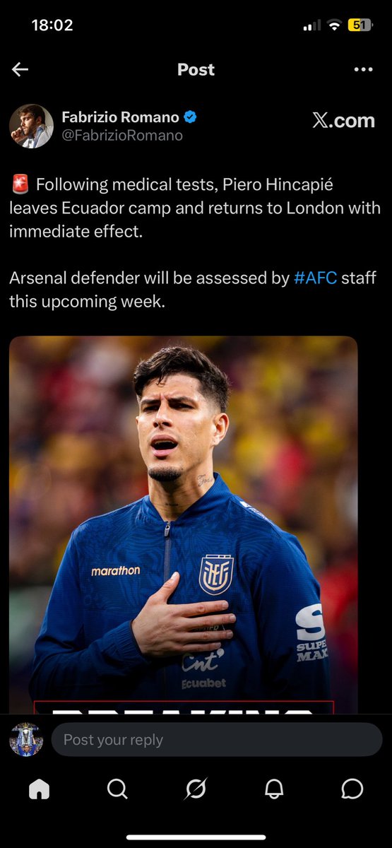 Essex CFC tweet media