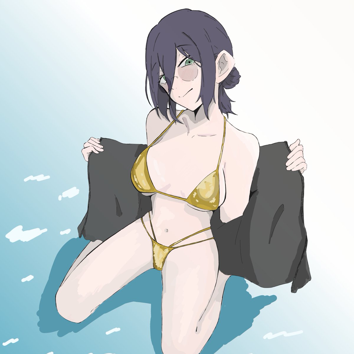 YSIOISII's tweet photo. レゼ描きました https://t.co/xEHY3O2eHM