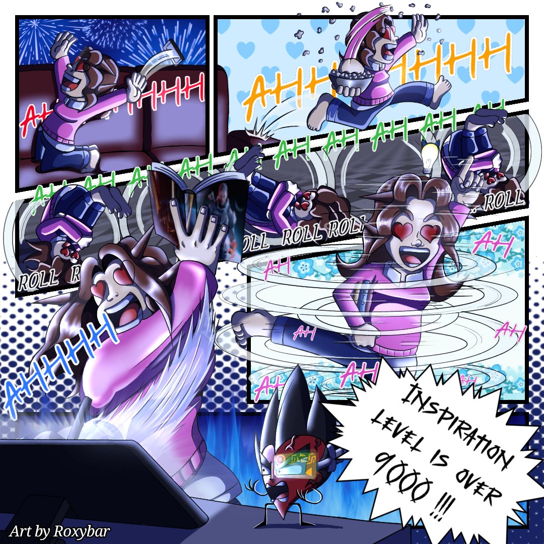 LittleRoxyArt tweet media