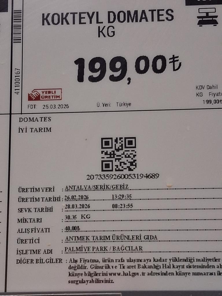 40 TL’ye al, 200 TL’ye halka sat.

Bunu dünyada kaç ülkede görürsünüz bilmiyorum. Çözüm adına hiçbir somut adım yok. Yıllardır aynı terane.