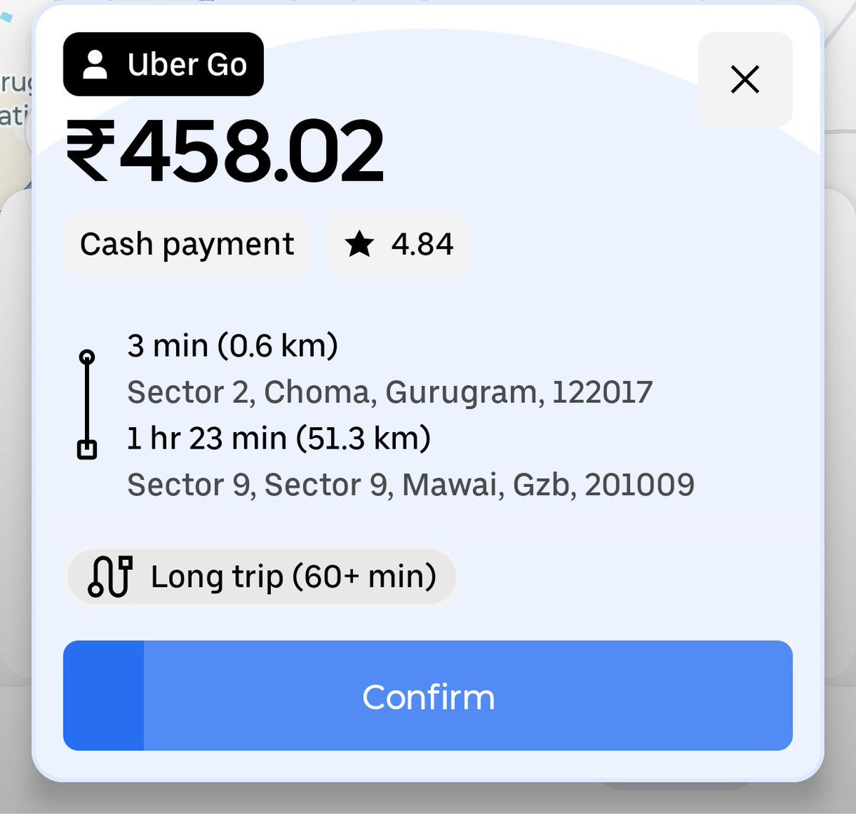 Solanki_119's tweet photo. AC ride ka ye price de rahi hai uber India
Drivers ka shoshan @Uber_India ke dwara ho rha koi dekhne wala nhi hai
@narendramodi
@nitin_gadkari 
@Uber 
@UberIN_Support 
@raghav_chadha https://t.co/9KNdMyhcFX