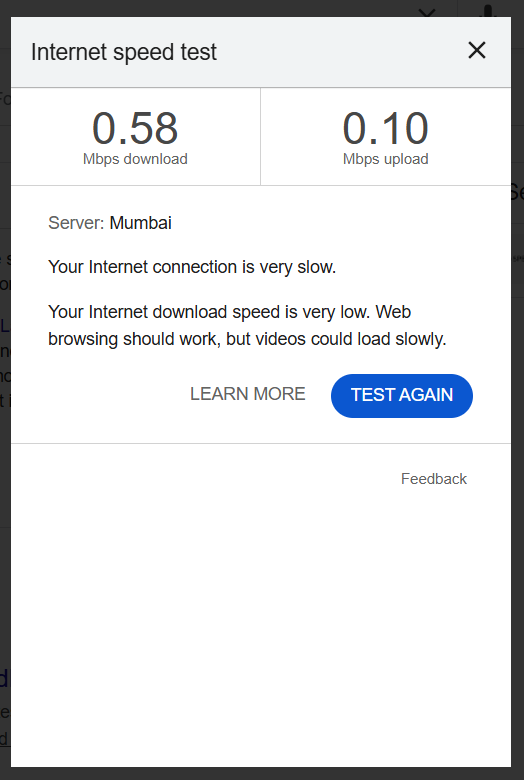 anandshri's tweet photo. According to https://t.co/qBzGKpxZw3, "Your issue has been ignored."

0.58 Mbps on a 40 Mbps AirFiber plan (ID: 024131101631_wifi). Your app is just a "modem restart" loop &amp; support is a ghost.

Fix this or refund &amp; take your device back. @Airtel_Presence @TRAI @shashwat_s https://t.co/x9l2jTYX6e