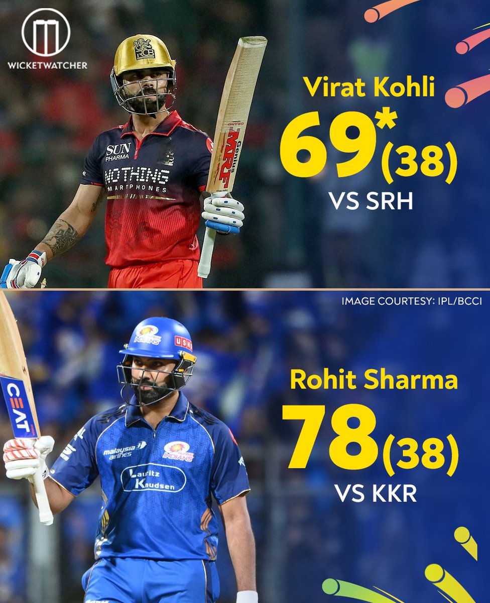 Yesterday it was Virat Kohli 🔥
Today it’s Rohit Sharma 💥
Back-to-back nights, same story… match-winning kings 👑

📷: IPL/BCCI

#viratkohli #rohitsharma #RCBvSRH #RCBvsSRH #MIvKKR #MIvsKKR #ipl #ipl2026 #TATAIPL #TATAIPL2026 #WicketWatcher