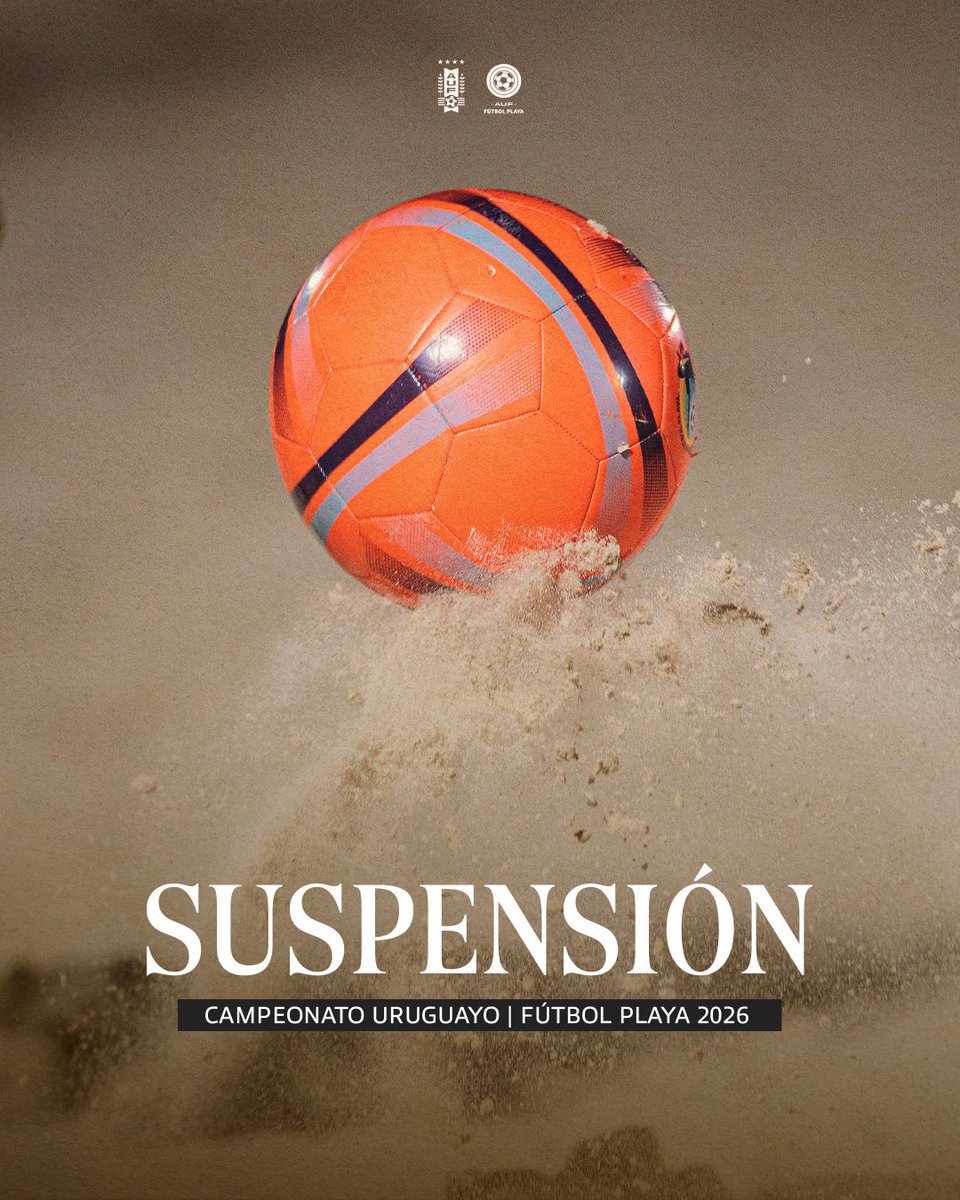 🌧️ 𝐒𝐮𝐬𝐩𝐞𝐧𝐬𝐢𝐨́𝐧

A raíz de las condiciones climáticas, los encuentros previstos para desarrollarse este domingo 29 de marzo quedan suspendidos. Se comunicará su reprogramación oportunamente.

#CopaBROURecompensa
