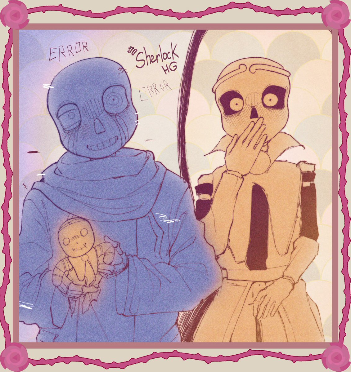 SherlockHGnomes's tweet photo. #insomniaship #utau #errordream https://t.co/dGzYFXOyo9