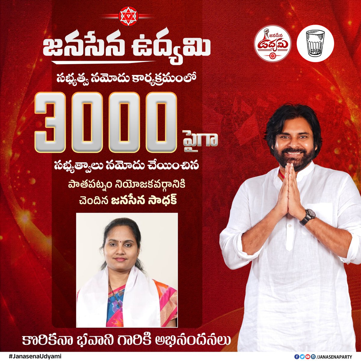 JanaSena Party tweet media
