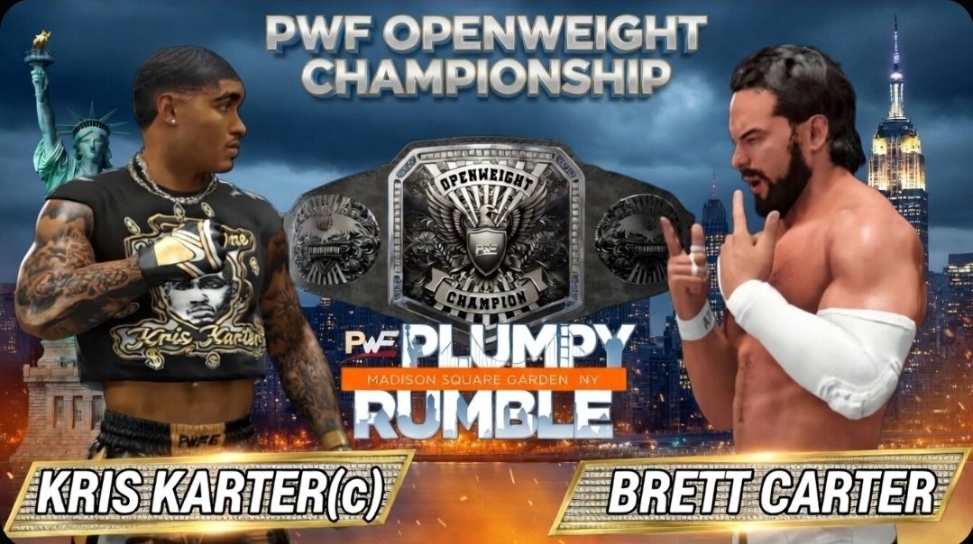 PWF_Efed1's tweet photo. Slight change to the Plumpy Rumble match card graphics
#PWF #PlumpyRumble #WWE2K https://t.co/ugLuJqfYzk
