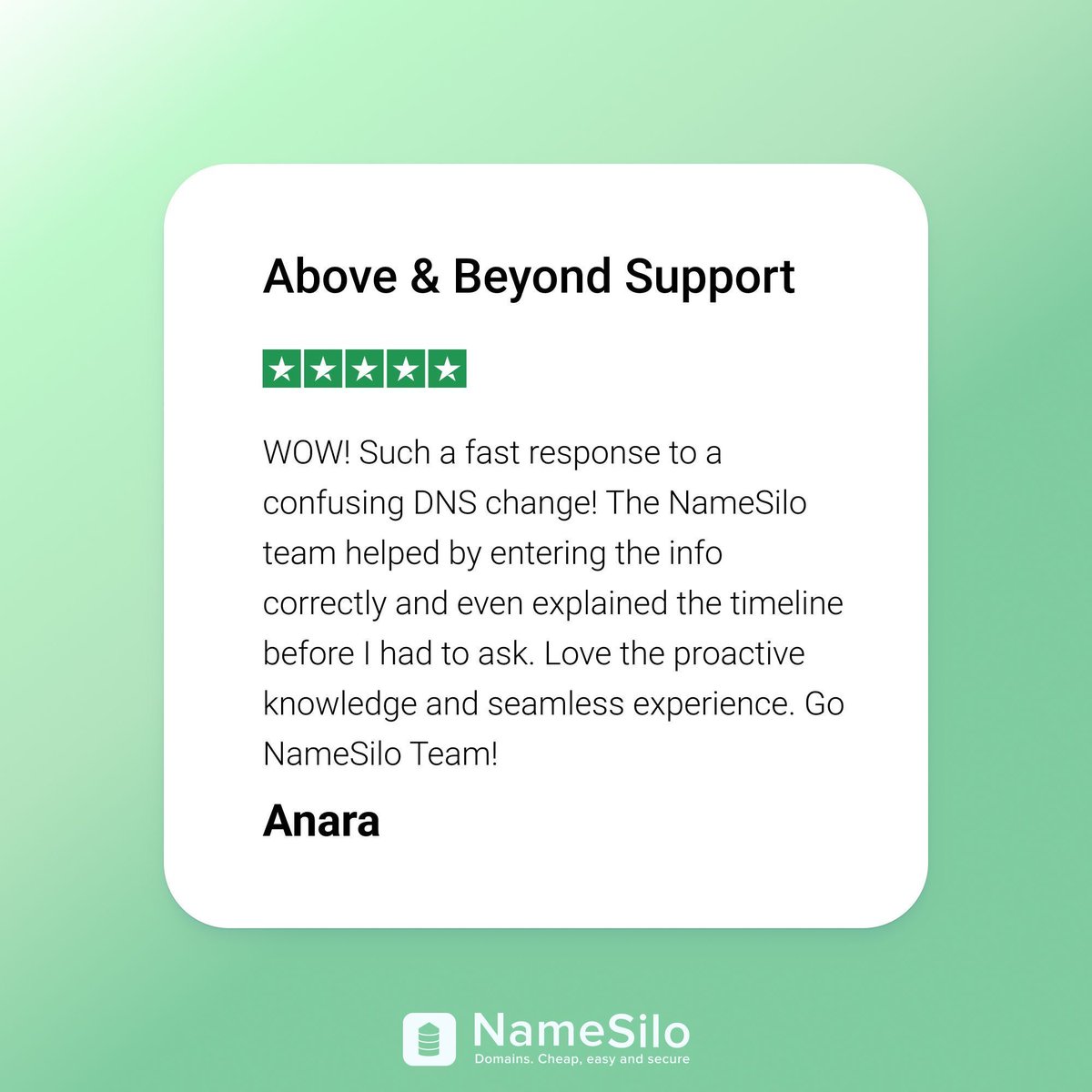 NameSilo tweet media