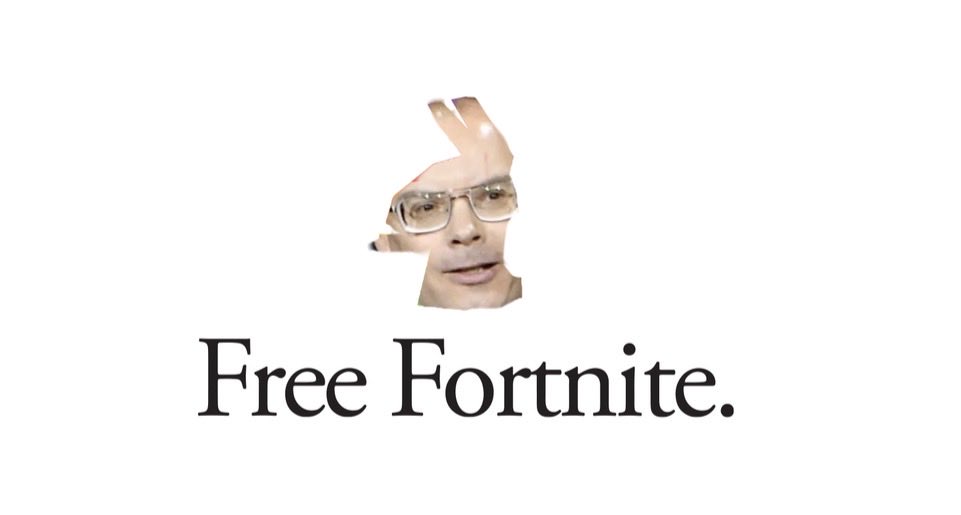 Grimace_IRL's tweet photo. @Fortnite #FreeFortnite #FireTimSweeney https://t.co/mNZCUrDKbH