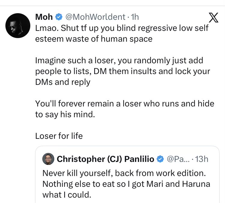 Christopher (CJ) Panlilio tweet media