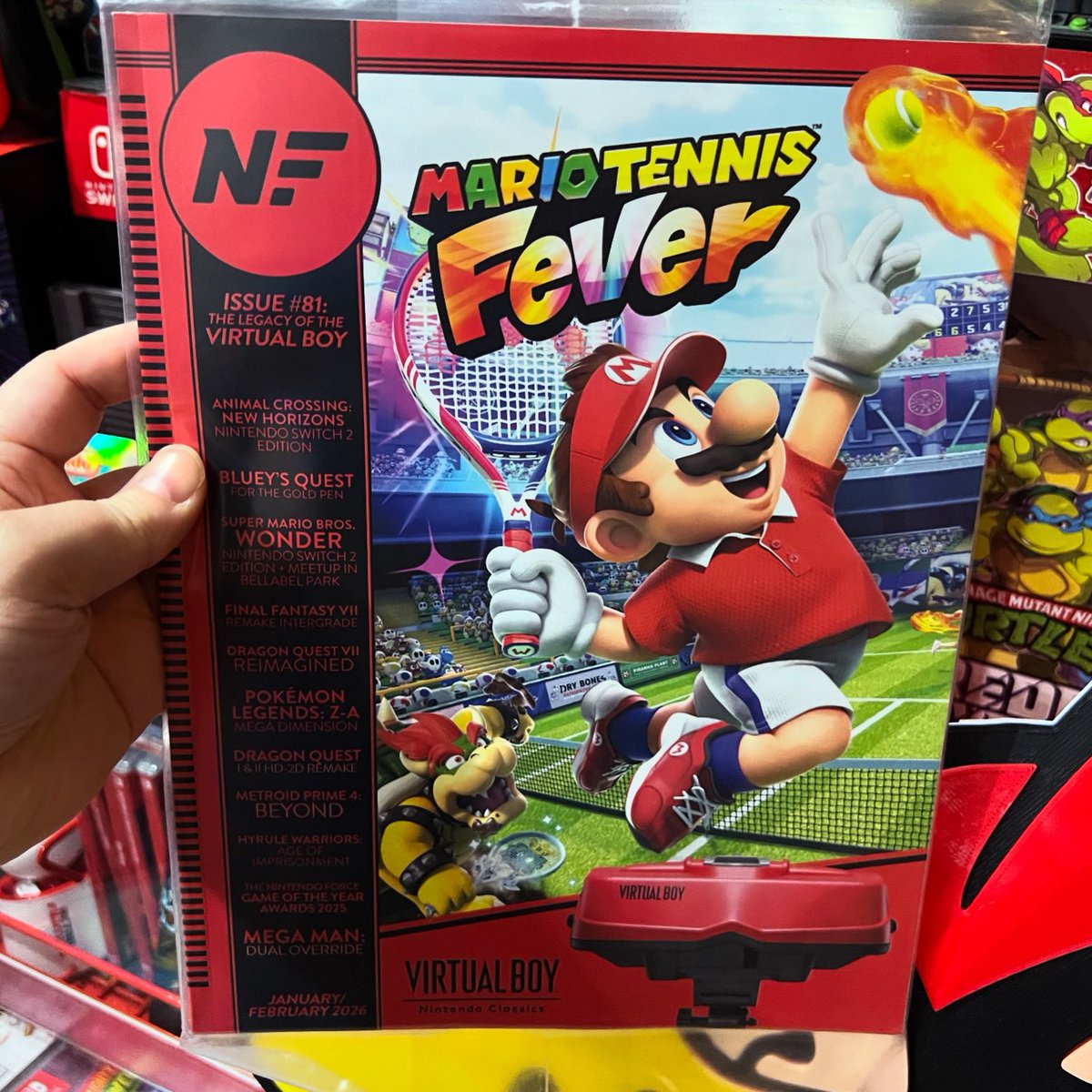 GamerAhmer's tweet photo. Scored some fun new reading material! #nintendoforce #nintendoforcemagazine #videogames #nintendo #switchgames https://t.co/8MOHqKDAUP