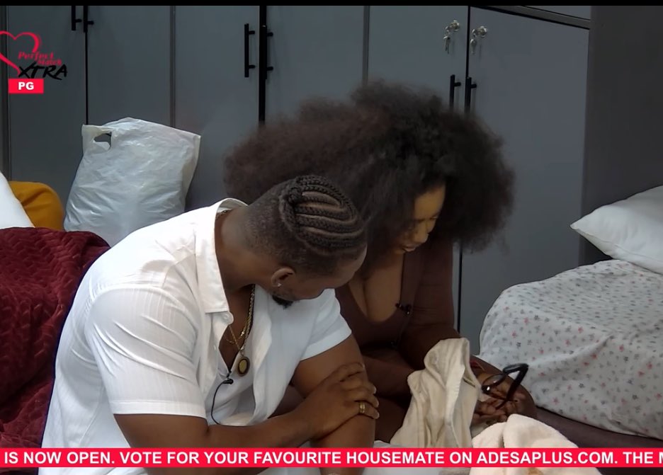 adthedoll's tweet photo. See these two ooo 🤣🤣🤣#PerfectMatchXtra https://t.co/U3yNBOvkRB