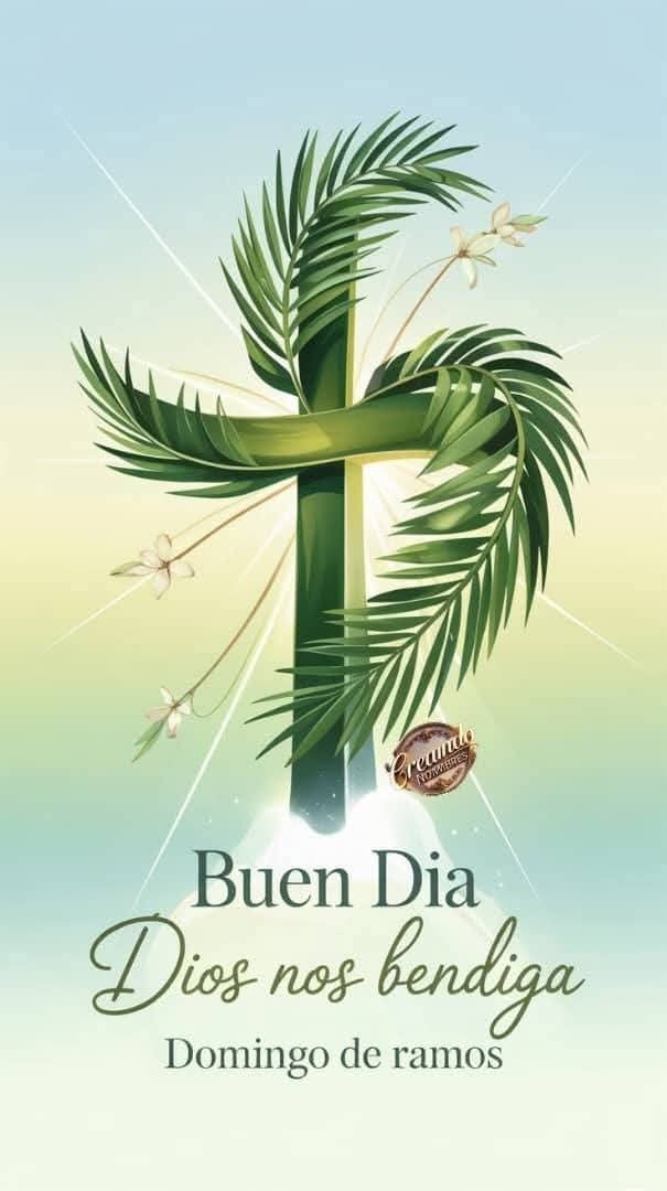 Seas o no creyente,  te deseo un hermoso  y positivo día.  Paz y bien.  
Un gran abrazo 🤗.
