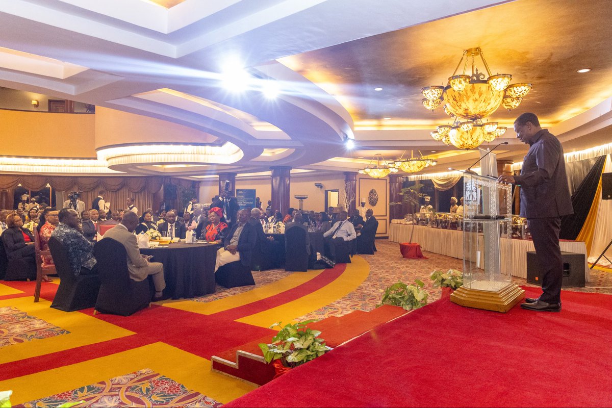 SingoeiAKorir's tweet photo. Last night, we hosted our ambassadors to dinner and were privileged to listen to the Chief Justice of the Republic @CJMarthaKoome as she articulated her views on the role of Kenya’s judiciary in foreign policy. We shall continue to position Kenya as a jurisdiction with a predictable judicial system aligned with respect for the rule of law; preconditions for local and foreign investments. @ForeignOfficeKE