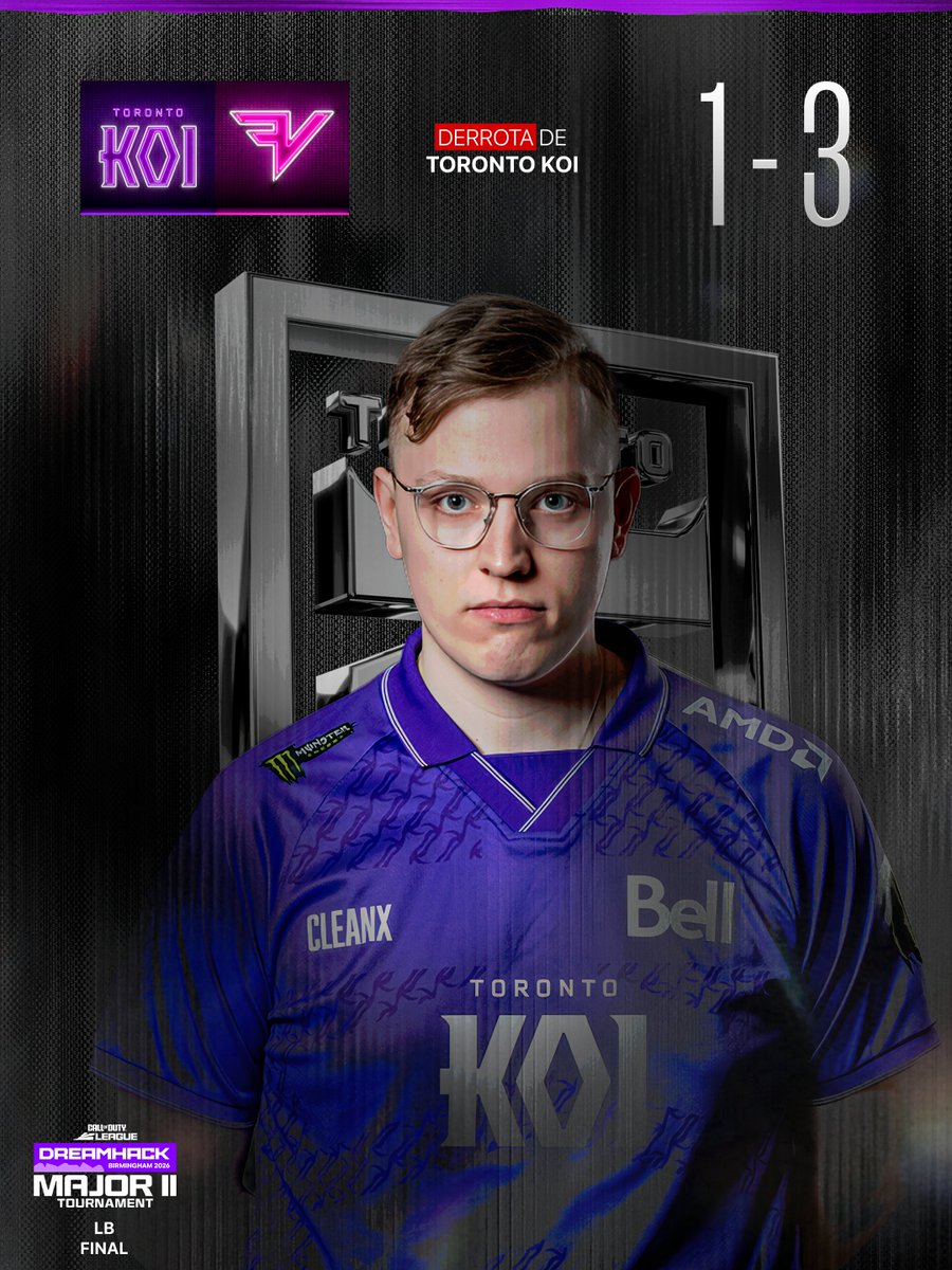 FECOD_es's tweet photo. @FaZe_Vegas vence por 3-1 a @TorontoKOI
Se mete de lleno en la Gran Final Del Major II
Repitiendo el encuentro de la Final de Winners
#CDL2026 #FECOD https://t.co/SVnxWFERXl