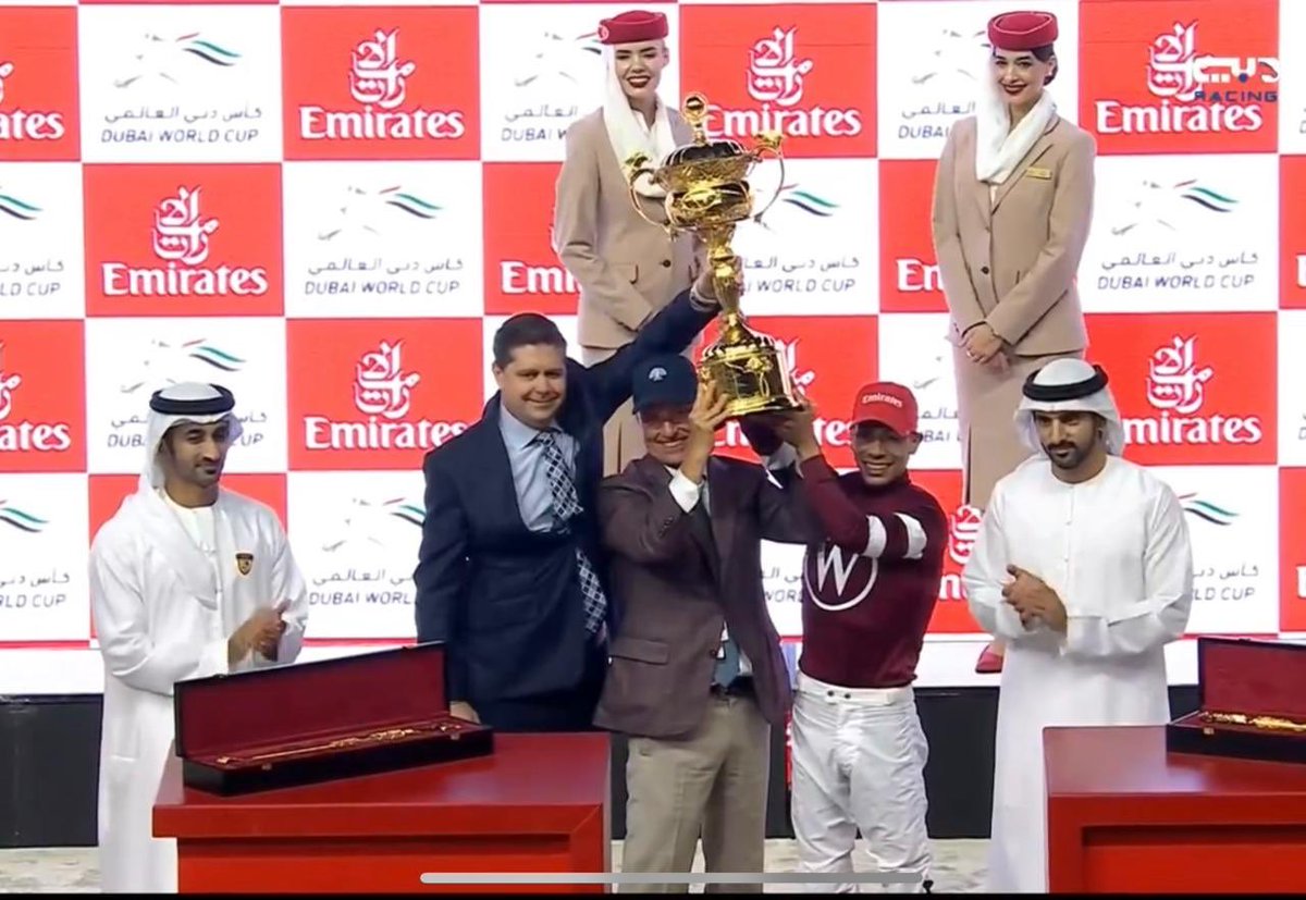 رغم استمرار العدوان الإيراني الإرهابي على الإمارات لأكثر من شهر، استضافت دبي اكبر وأغلى سباق للخيول في العالم مساء امس. مكان دبي كما الإمارات في أعالي القمم