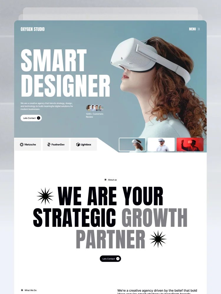 AponMd38093's tweet photo. 🚀 Just launched: Oxygen Studio – Creative Agency Webflow Template

Clean. Modern. Powerful.

✔ Fully responsive
✔ CMS powered
✔ SEO optimized
✔ Smooth animations
✔ Easy to customize
Perfect for agencies, startups &amp; creatives.
👉 Preview: https://t.co/STuJRTBtsu
#Webflow https://t.co/dCjAVtXTZ9